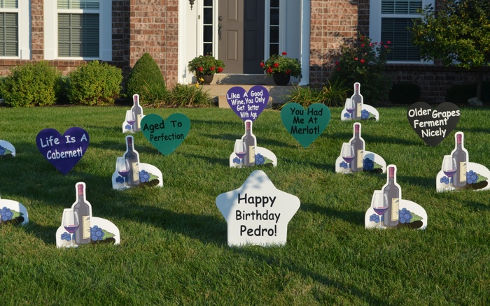 Wine Bottles Display